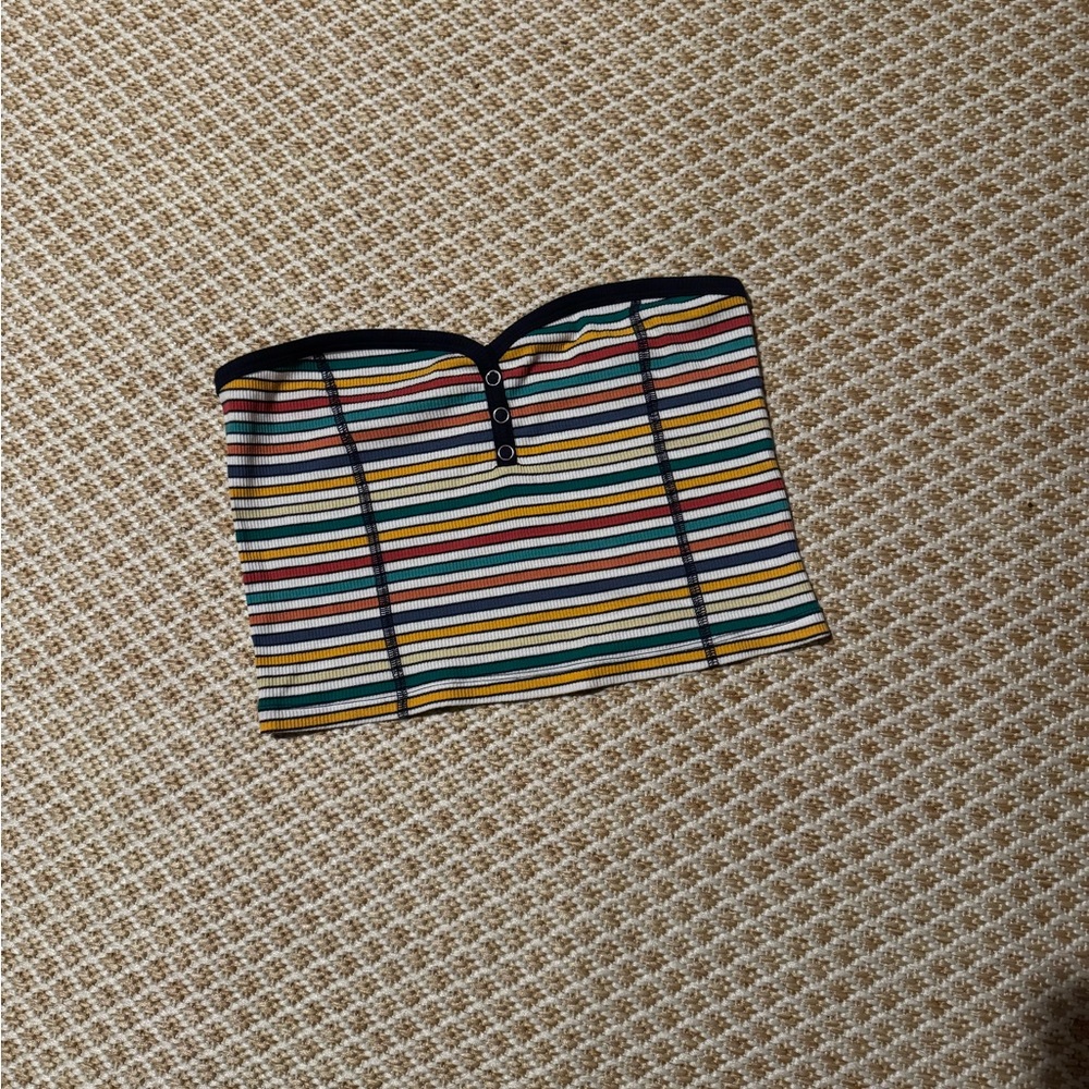 Striped Tube Top